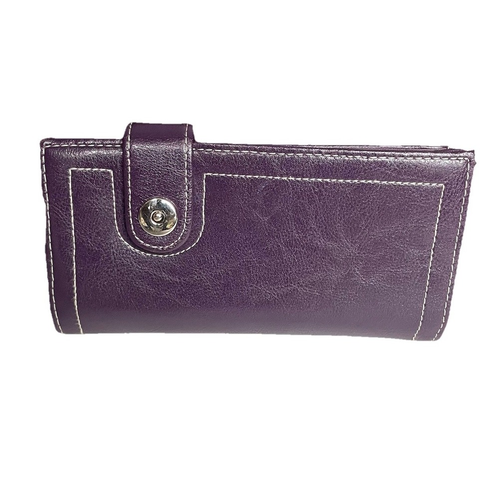 Women Small Purple‎ Wallet 7x34 inch